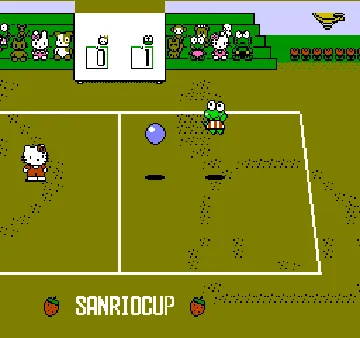 Sanrio Cup - Pon Pon Volley (Japan) screen shot game playing